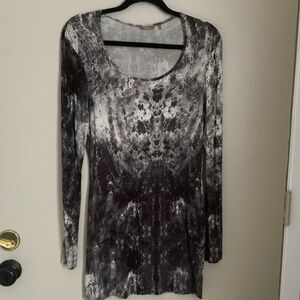 Sandwich Black/Grey/White Tunic dress